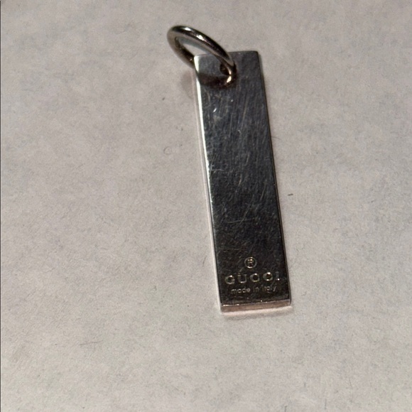 Vintage Gucci Made in Italy Sterling Pendant - Picture 1 of 5